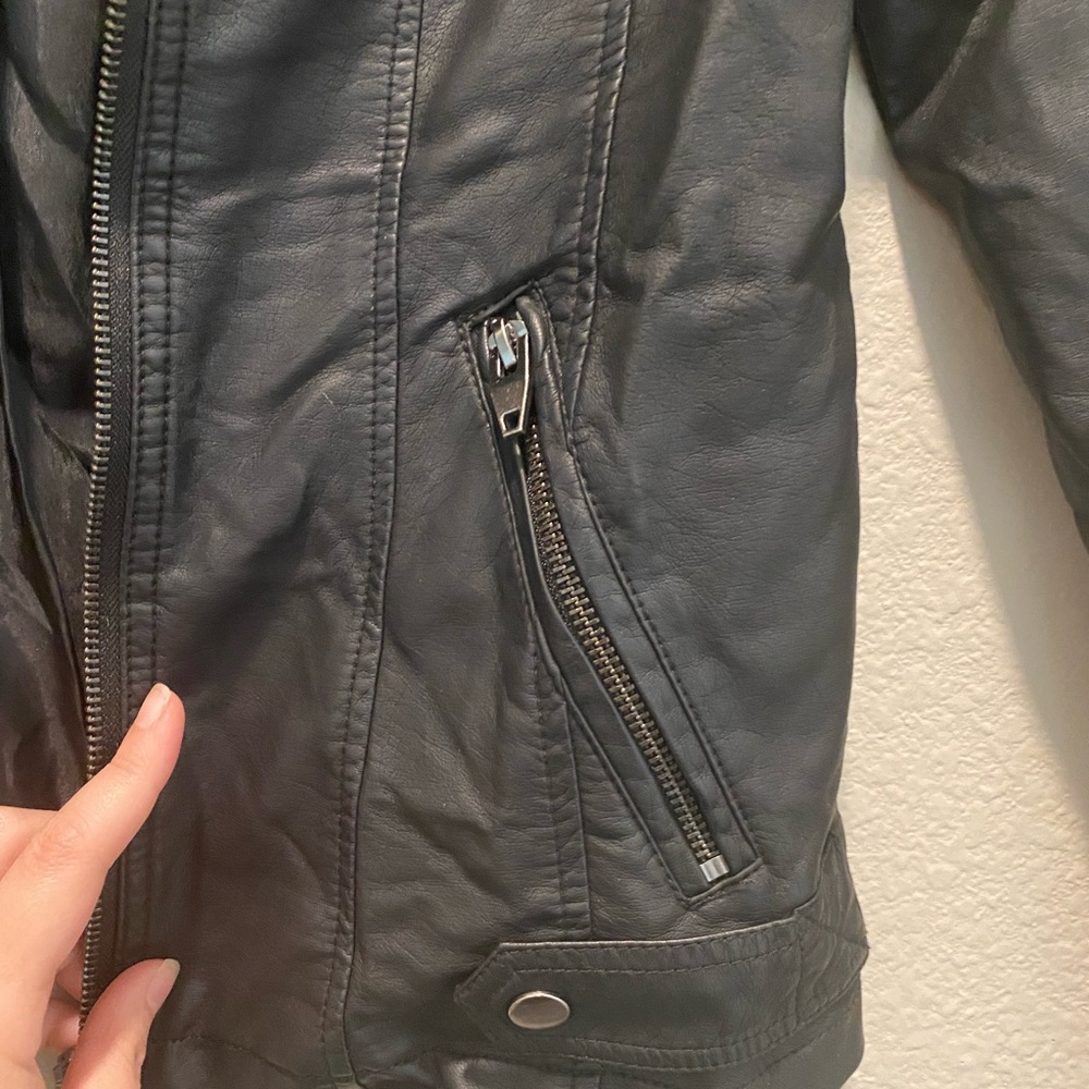 FAUX LEATHER JACKET - Picture 2 of 7